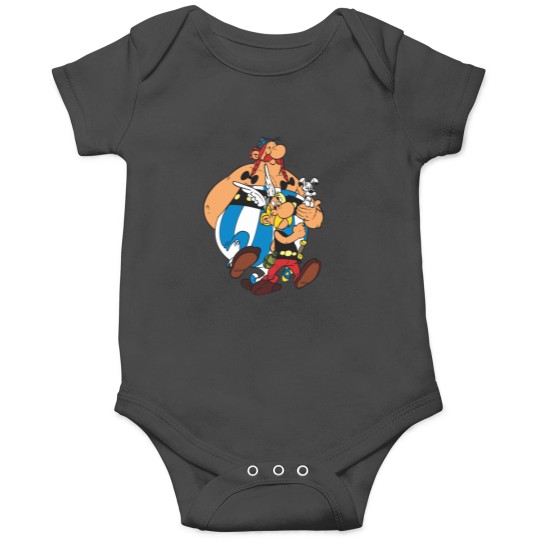 Discover asterix and obelix logo Onesies