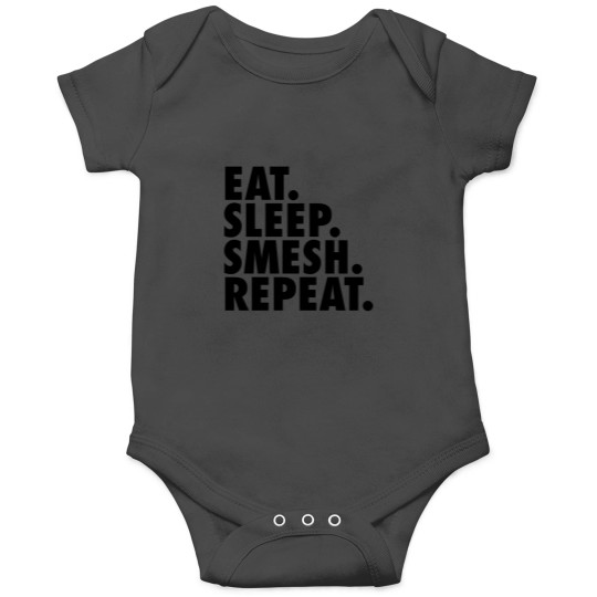 Discover Eat Sleep Smesh Repeat 2 Onesies