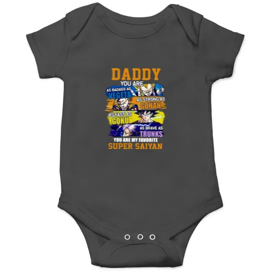 Discover Daddy Super Saiyan Dragon Ball Z Ba Onesies