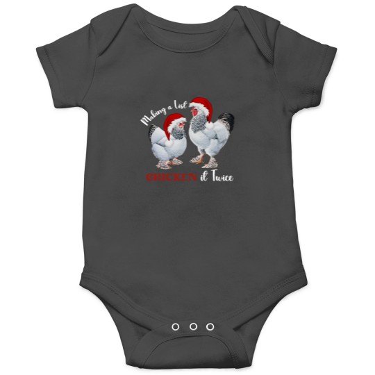 Discover Funny Christmas Chicken Onesies