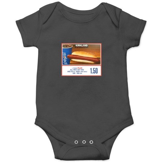 Discover Costco Kirkland Hotdog Glizzy Combo Unisex Onesies