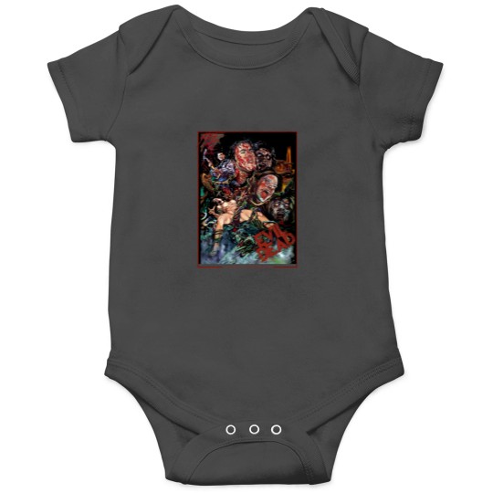 Discover Darkside Mag Art - Evil Dead by Rick Melton - Cotton Horror Onesies