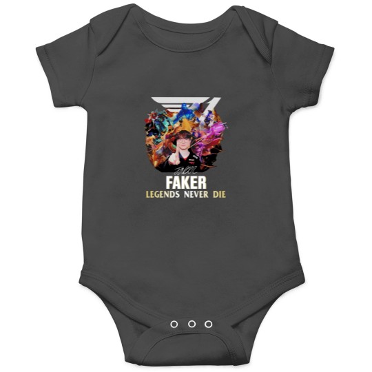 Discover League of Legends T1 Faker Legends Never Die Signature Onesies