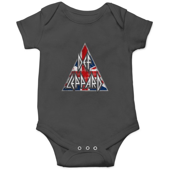 Discover Def Lepard British Logo Onesies