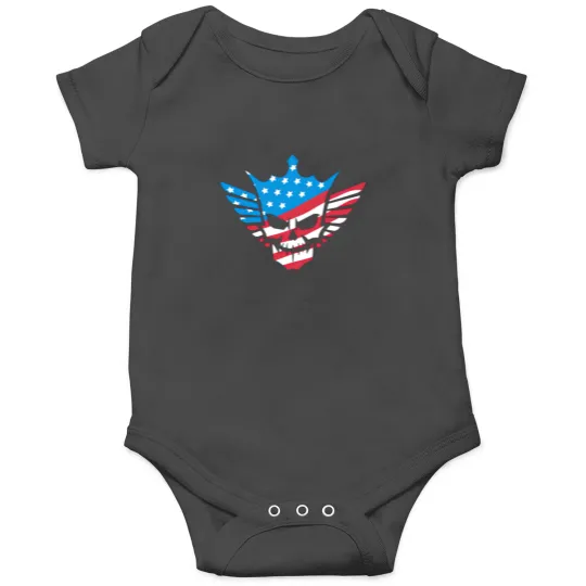 Discover Cody Rhodes American Nightmare Skull Wrestling Fan Onesies