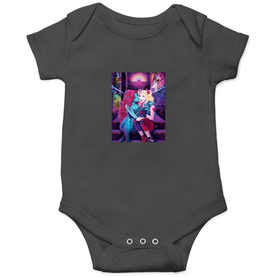 Discover Pride Ivy and Harley Harley quinn Onesies