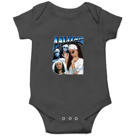 Discover Aaliyah 90's Vintage Style Bootleg Onesies