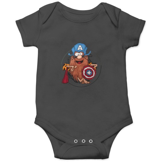 Discover Captain Caveman Onesies