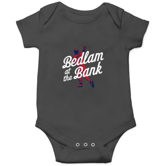 Discover Bedlam At The Bank Onesies