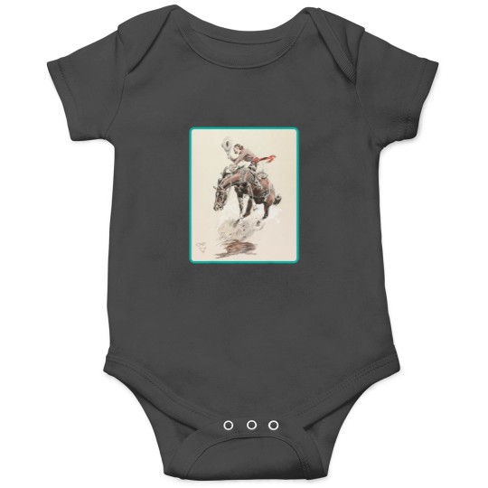 Discover Cowgirl Cowboy Rodeo Horse Western Country Vintage America Onesies