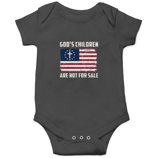 Discover God's Children Are Not For Sale Inspirational Onesie