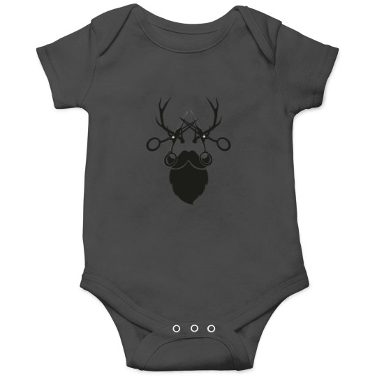 Discover Barbers Barber Pole Scissors Clippers (5) Onesies