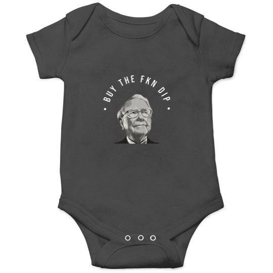 Discover Warren Buffett - Buy the fkn dip Onesies