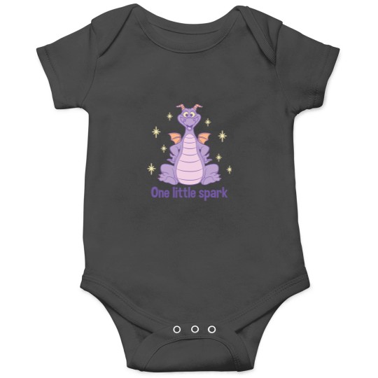 Discover Figment sitting One Little Spark Ba Onesies