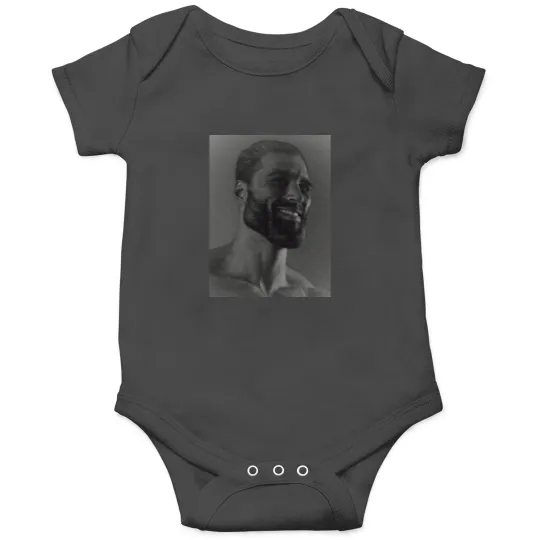 Discover GigaChad XL in oil Onesies
