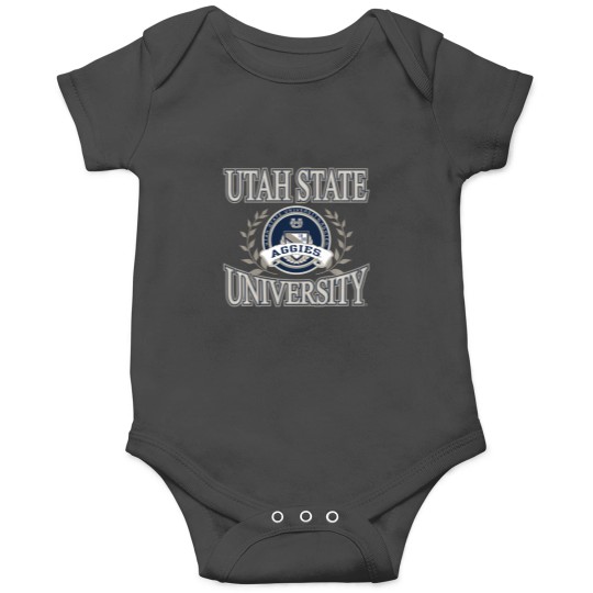 Discover utah state aggies laurels navy officially licensed sweat Onesies