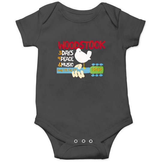 Discover Woodstock, 3 Days of Peace & Music Onesies