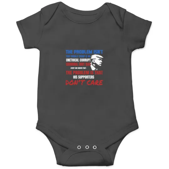 Discover _Unethical Corrupt Criminals Dirtbag_ Antis-Trump Gift Onesies