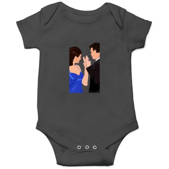 Discover Damon and Elena Onesies