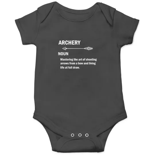 Discover Archery Funny Definition Onesies