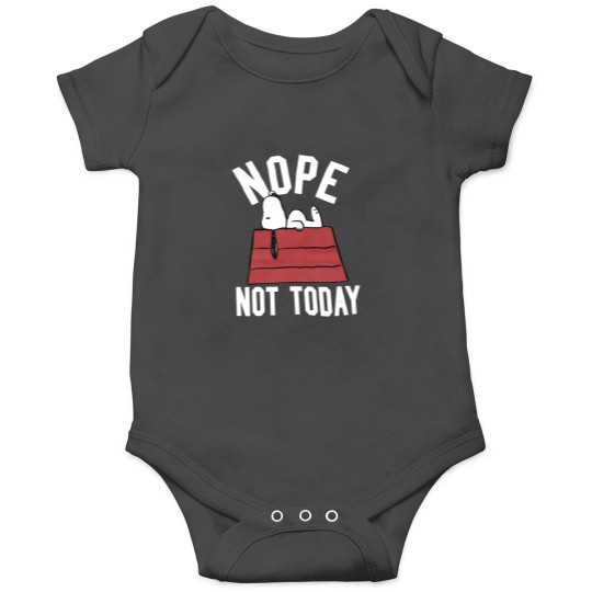 Discover Snoopy Nope Not Today Onesies