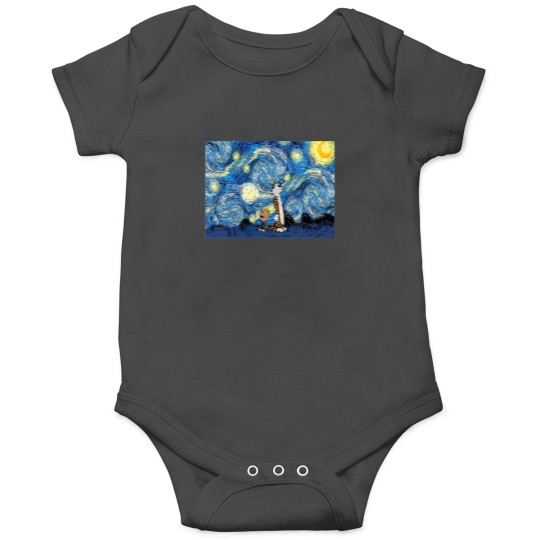 Discover Calvin and Hobbes Starry Night Onesies