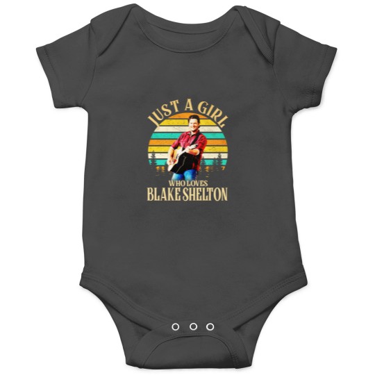 Discover Just A Girl Who Loves Blake Shelton Onesies, Country Blake Shelton 2024