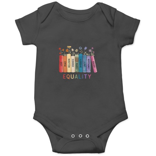 Discover e flower books equal rights social justice feminist Onesies