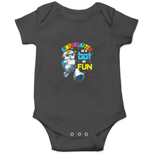 Discover Kids Back to School Kindergarten Cool Robot 4393 Onesies