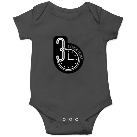 Discover 3 o clock things (INVERTED COLORS) Onesies
