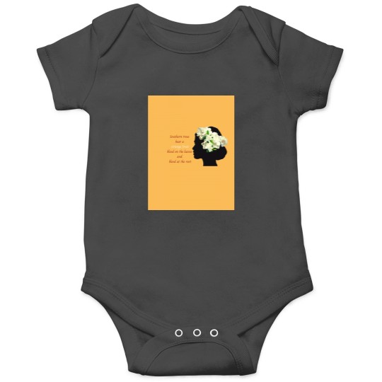 Discover STRANGE FRUIT - billies HOLIDAY Graphic Onesies