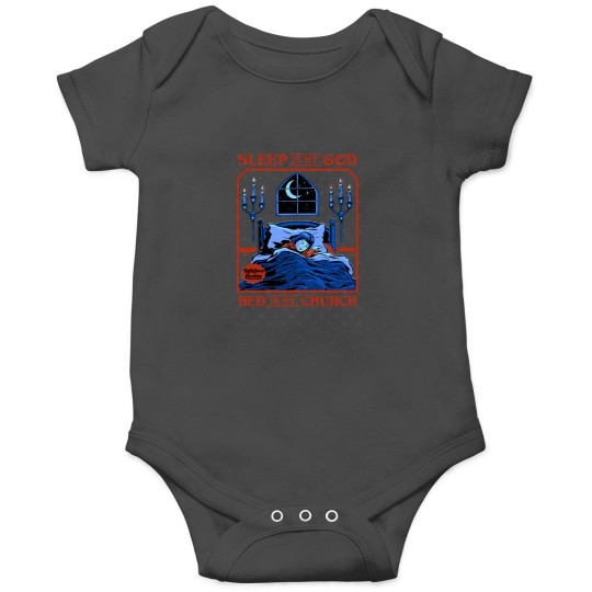 Discover Sleep is my God Onesies