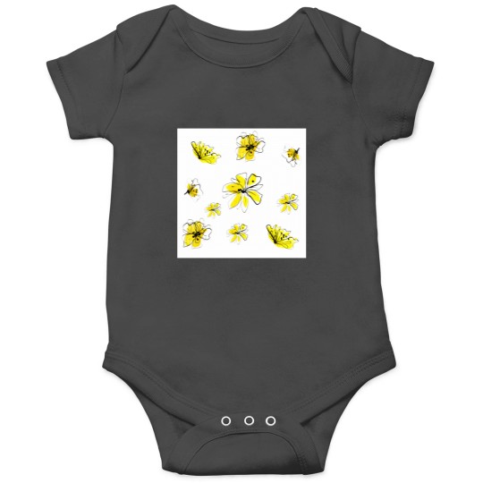 Discover YELLOW FLOWERS Classic Onesies