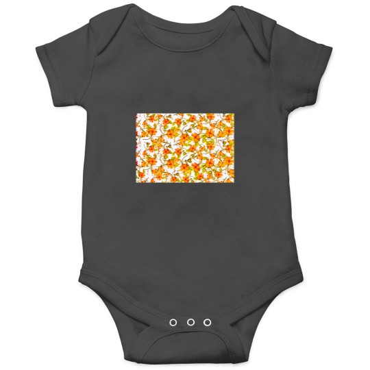 Discover Yellow Flowers Premium Scoop Onesies