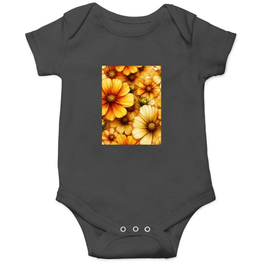 Discover Vibrant Yellow Cosmos Flowers Add a Splash of Sunshine to Your Space Classic Onesies