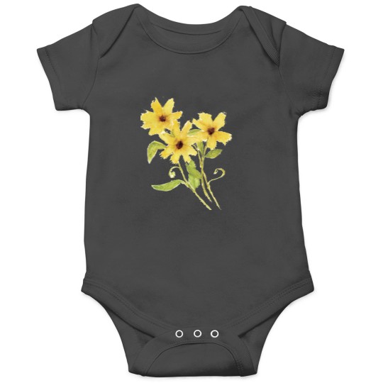 Discover Yellow Flowers Classic Onesies