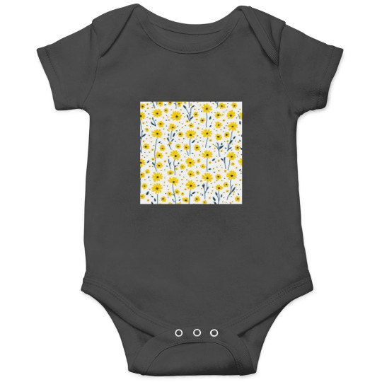 Discover Field of Daisies Premium Scoop Onesies