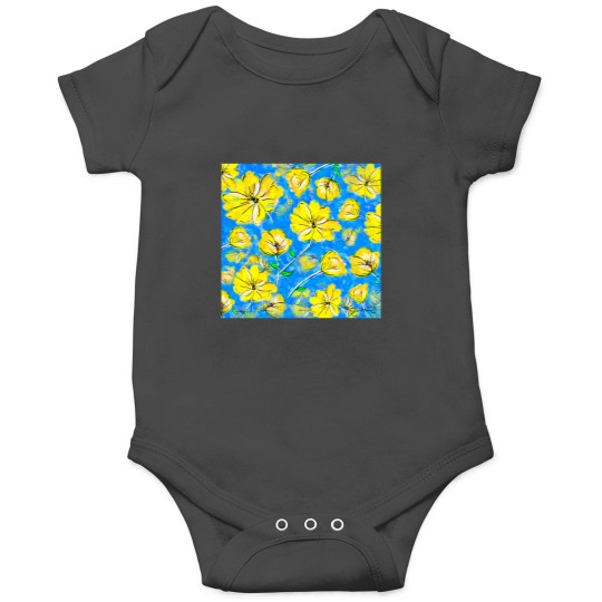 Discover Yellow Flowers by Jan Marvin Essential Onesies