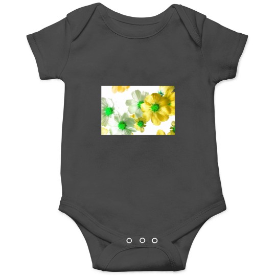 Discover Multicolor Flowers VI Classic Onesies
