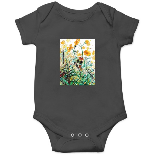 Discover Buttercups by the roadside Graphic Onesies