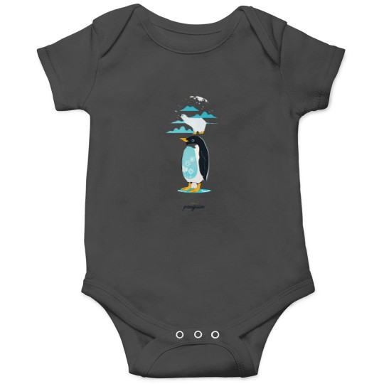 Discover VIntages Penguin By CallisC Arts Active Onesies