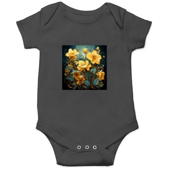 Discover Yellow Flowers Classic Onesies