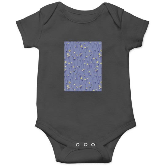 Discover Buttercups - Blue Violet Graphic Onesies