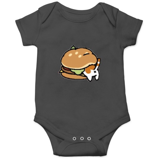 Discover Neko Atsume Cheese Burger Classic Onesies