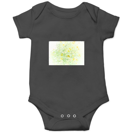Discover Inverted Sunflowers Long Onesies