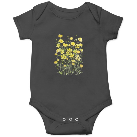 Discover Flower Pattern Classic Onesies