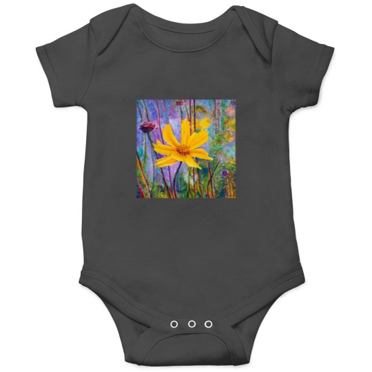Discover Yellow Flower oil on canvas - Sunday by kri8mor (Galina Nikita) Premium Onesies
