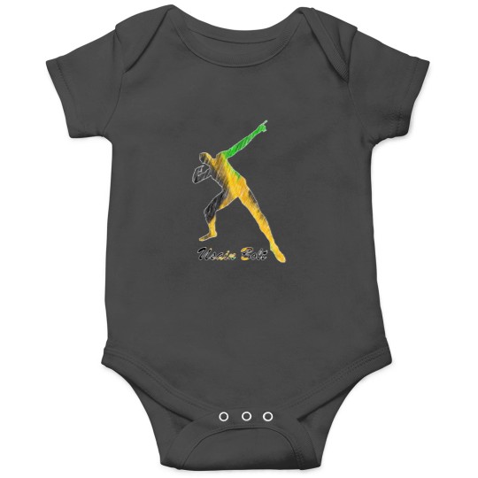 Discover Usain Bolt Jamaica Man Design Classic Onesies