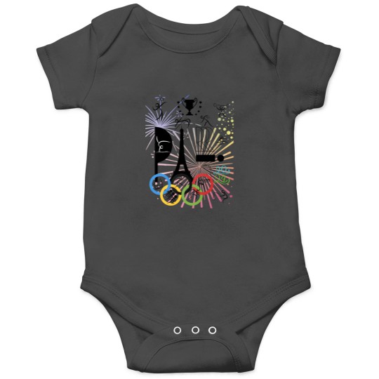 Discover Olympics Games Paris fantasy fun Classic Onesies