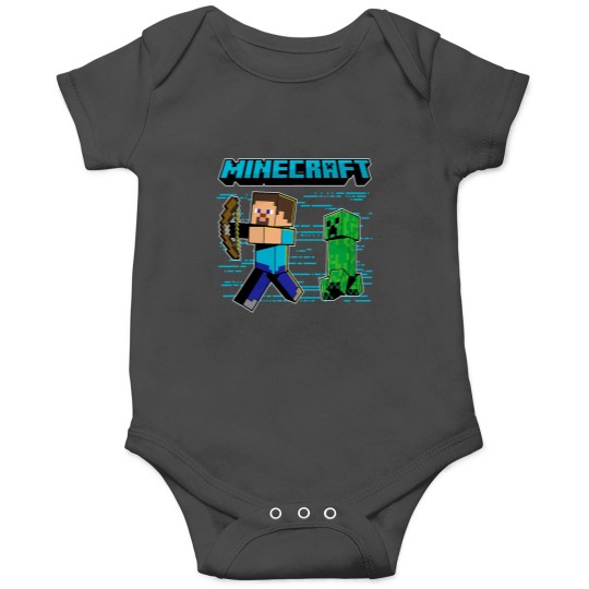 Discover Minecraft Steve Creeper Run Onesie